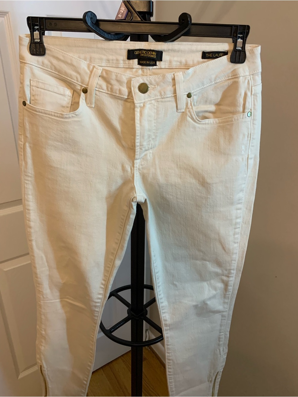 Genetic Denim Skinny Jeans in White